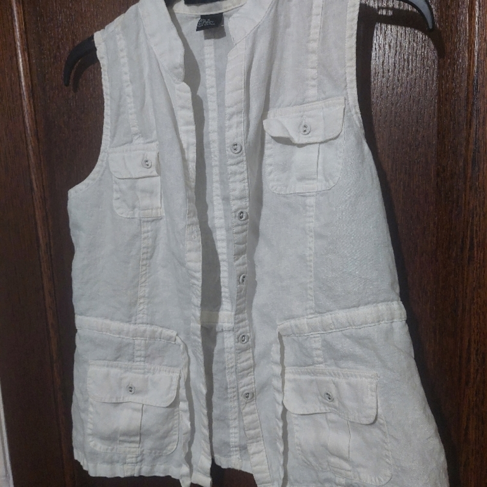 100% Linen Top Saint Tropez West